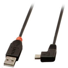CONRAD LINDY USB kabel USB 2.0 USB-A zástrčka, USB Mini-B zástrčka 50.00 cm černá CONRAD LINDY USB kabel USB 2.0 USB-A zástrčka, USB Mini-B zástrčka 50.00 cm černá
