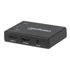 MANHATTAN Splitter HDMI 2 porty, 4K@30Hz, čierny