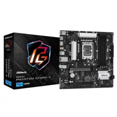ASRock MB Sc LGA1700 B660M PHANTOM GAMING 4, Intel B660, 4xDDR4, 1xDP, 1xHDMI, mATX ASRock MB Sc LGA1700 B660M PHANTOM GAMING 4, Intel B660, 4xDDR4, 1xDP, 1xHDMI, mATX