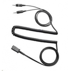 PLANTRONICS kabel QD -> 2x 3,5 mm jack PLANTRONICS kabel QD -> 2x 3,5 mm jack