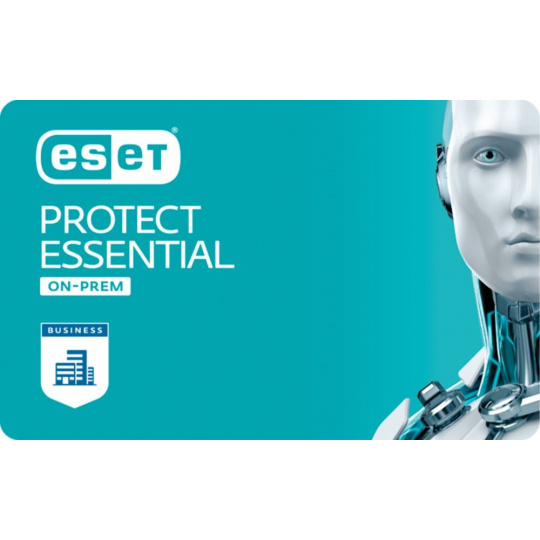 ESET PROTECT Essential On-Prem pre 50 - 99 zariadení, predĺženie na 1 rok, EDU