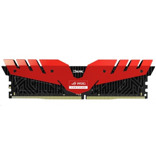 DIMM DDR4 16GB 3000MHz, CL16, (KIT 2x8GB), T-FORCE Dark ROG, Red