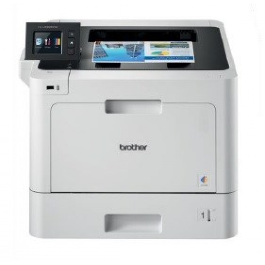 Farebná laserová tlačiareň BROTHER HLL-8360CDW - A4, 31 str./min, 2400x600, 512 MB, PCL6, USB 2.0, LAN, WIFI, 250+50 listov, DUPLEX