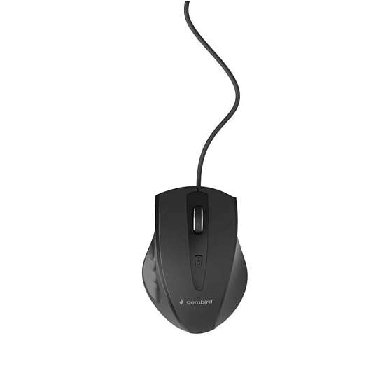 GEMBIRD myš MUS-4B-02, drátová, USB, černá GEMBIRD myš MUS-4B-02, drátová, USB, černá