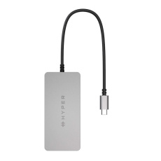 HyperDrive 5v1 USB-C Hub (WWCB), strieborný
