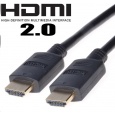 PremiumCord HDMI 2.0 Vysokorýchlostný + ethernetový kábel, pozlátené konektory, 3 m