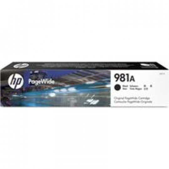 HP 981A čierna originálna kazeta PageWide (6 000 strán)