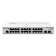 MikroTik Cloud Router Switch CRS326-24G-2S+IN, 800MHz CPU, 512MB RAM, 24xLAN, 2x SFP+, vrátane. Licencia L5