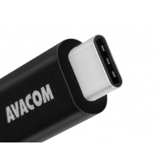 AVACOM TPC-100K Kábel USB na USB Type-C, 100 cm, čierny