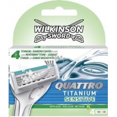 Wilkinson Quattro Titanium náhrady 4ks Wilkinson Quattro Titanium náhrady 4ks