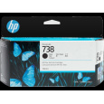 HP 738 130-ml Black DesignJet Ink Cartridge