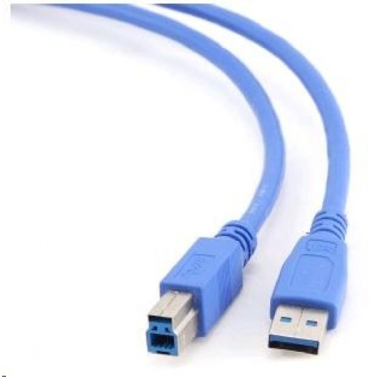 Kábel USB GEMBIRD 3.0 Kábel A-B 1,8 m (modrý)