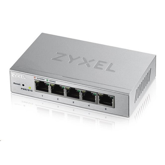 Zyxel GS1200-5 5-portový gigabitový webový inteligentný prepínač Zyxel GS1200-5 5-portový gigabitový webový inteligentný prepínač