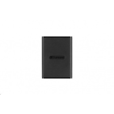 TRANSCEND Externý SSD disk ESD270C 1 TB, prenosný, USB 3.1 Gen.2, typ C a A, dva káble 520/460 MB/s, čierna