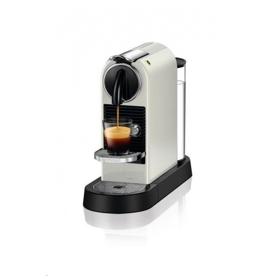DeLonghi Nespresso Citiz EN 167.W, kapslový kávovar bílý, 19 bar, Thermoblock, 1 l nádrž