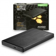 AXAGON EE25-XA, USB 2.0 - SATA, 2.5" externý box ALINE
