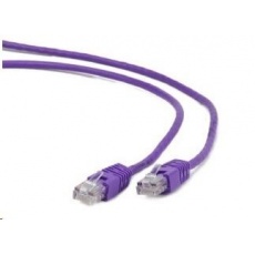 GEMBIRD Patch kábel CAT6 tienený FTP 3 m, fialový