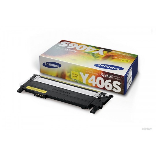 Samsung CLT-Y406S Yellow Toner Cartri (1,000 pages)