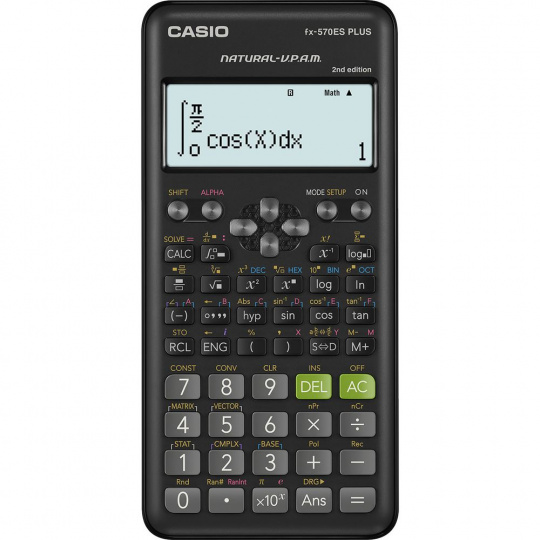 CASIO kalkulačka FX 570ES PLUS 2E, školní, krabička