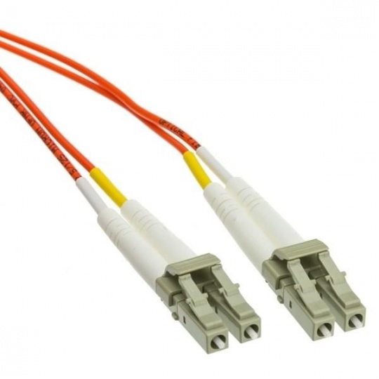 Duplexný patch kábel MM 62,5/125 OM1, LC-LC, LS0H, 2 m