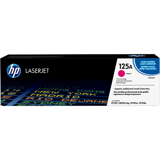 Toner HP 125A purpurový/magenta, CB543A (1,400 strán)
