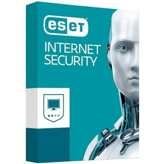 ESET Internet Security OEM 1 PC + 2 ročné predĺženie (Akcia na 3 roky), EDU