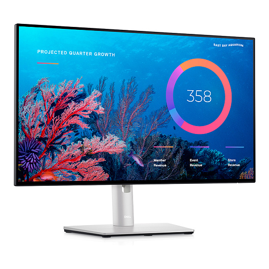 LCD Dell 24" U2422HE; black/silver