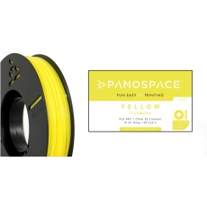 Typ FILAMENTU Panospace: PLA -- 1,75 mm, 1000 gramov na rolke - žltý