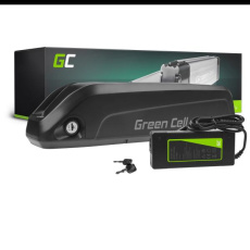 Green Cell batéria 13 Ah (468 4Wh) pre elektro bicykle E-Bikes 36V Green Cell batéria 13 Ah (468 4Wh) pre elektro bicykle E-Bikes 36V