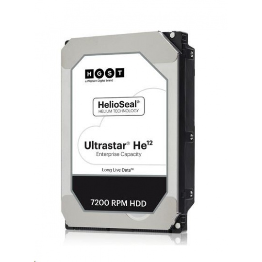 Western Digital Ultrastar® HDD 12TB (HUH721212ALE601) DC HC520 3.5in 26.1MM 256MB 7200RPM SATA 512E SED (ZLATÝ)
