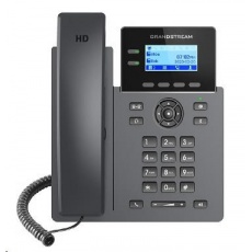 Grandstream GRP2602 [telefón VoIP - 2.21" 132 x 48 grafika, 4x SIP účet, 2x RJ45 10/100 Mbps]
