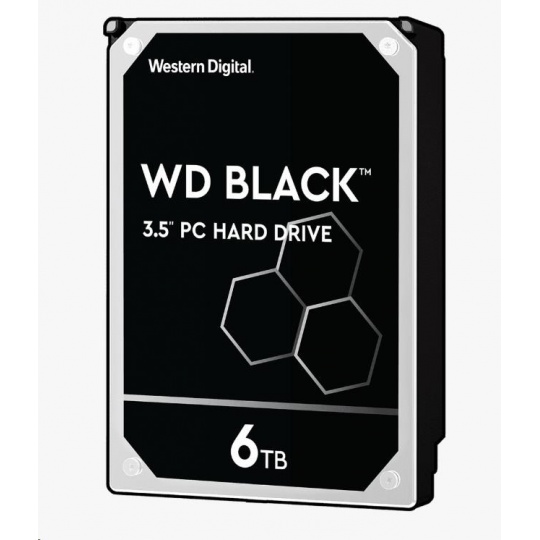 WD BLACK WD8001FZBX 8TB SATAIII/600 256MB cache 7200 otáčok za minútu, CMR