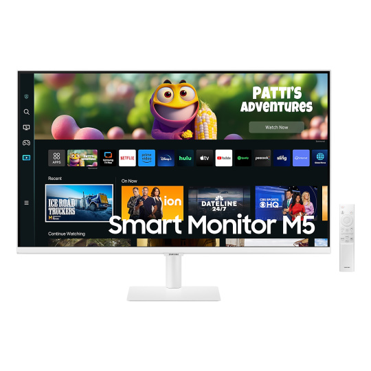 SAMSUNG MT LED LCD Smart Monitor 32" M50C - bílý