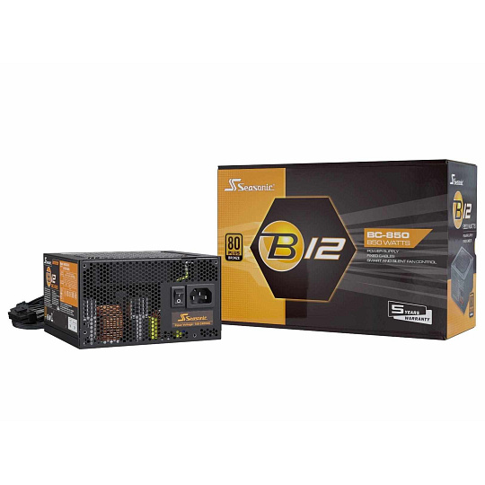 SEASONIC Zdroj CORE BC-750 ATX 3.1 750W, 120mm, 80 Plus Bronze, ATX 3.1 SEASONIC Zdroj CORE BC-750 ATX 3.1 750W, 120mm, 80 Plus Bronze, ATX 3.1