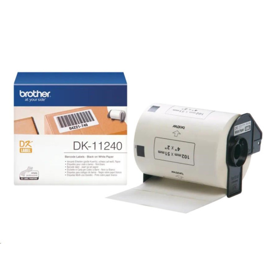 BROTHER DK-11240 (papírové / barcode 102x21mm - 600 ks)