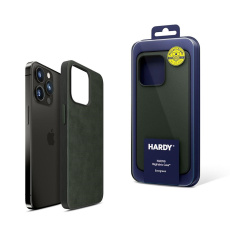 3mk ochranný kryt HARDY MagFabric Case pro Apple iPhone 15 Pro, Evergreen