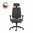 Powerton Kancelárske ergonomické kreslo Jana, Šedé