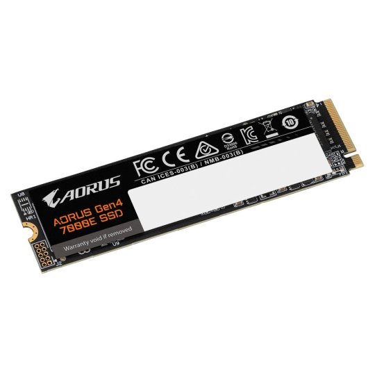 GIGABYTE SSD 2TB AORUS Gen4 7000E, PCIe Gen4x4, M.2 2280, (R:7100/ W:6500MB/s) GIGABYTE SSD 2TB AORUS Gen4 7000E, PCIe Gen4x4, M.2 2280, (R:7100/ W:6500MB/s)