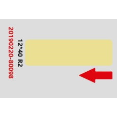 Niimbot štítky RP 12x40mm 155ks BrightYellow pro D11 a D110 Niimbot štítky RP 12x40mm 155ks BrightYellow pro D11 a D110