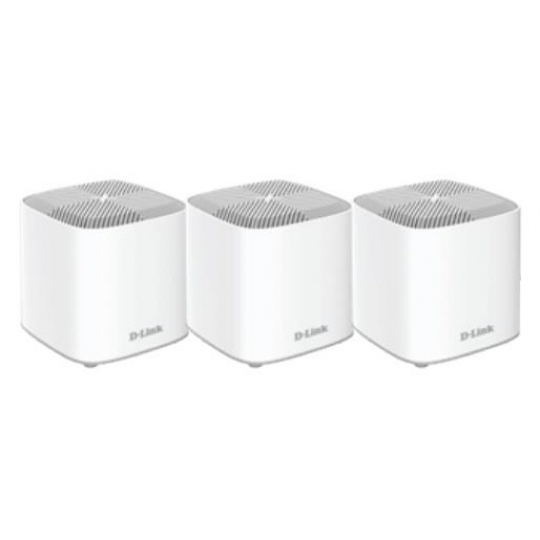 D-Link COVR-X1863 3-pack Wireless AX1800 Dual-Band Whole Home Mesh Wi-Fi 6 System
