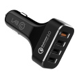 LAB.C 4Port Quick Car Charger - čierny