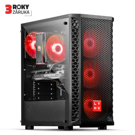 LYNX Challenger Ryzen 5 8400F 32GB 1T SSD NVMe RTX 5060 Ti 8G W11 Home LYNX Challenger Ryzen 5 8400F 32GB 1T SSD NVMe RTX 5060 Ti 8G W11 Home