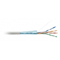 Kábel FTP LYNX, Cat5E, drôt, PVC, Dca, sivý, 305 m