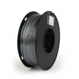 GEMBIRD Tlačová struna (filament) PLA PLUS, 1,75 mm, 1 kg, strieborná