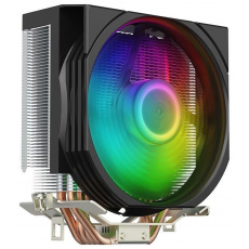 SilentiumPC chladič CPU Spartan 5 MAX ARGB / ultratichý / 120mm fan ARGB / 4 heatpipes / PWM / Intel i AMD i LGA1700