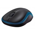 Bezdrôtová myš Logitech M185, modrá