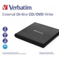 VERBATIM Slimline CD/DVD Writer USB externá mechanika - bez NERO