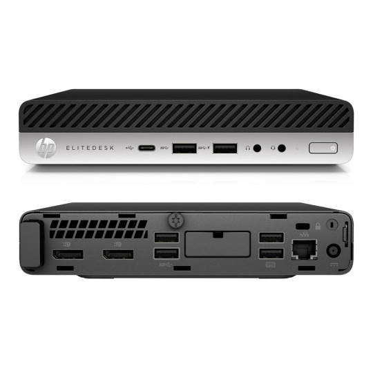 HP EliteDesk 800 G5 DM; Core i5 9500 3.0GHz/16GB RAM/256GB SSD PCIe HP EliteDesk 800 G5 DM; Core i5 9500 3.0GHz/16GB RAM/256GB SSD PCIe