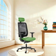 Powerton Kancelárske ergonomické kreslo Lucie, Zelené