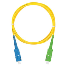 XtendLan simplexní patch kabel SM 9/125, OS2, SC-SC(APC), LS0H, 5m